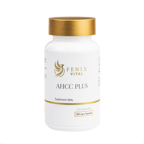AHCC Plus (500 mg), 60 kapsułek