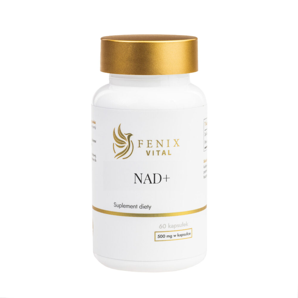 NAD+ (500 mg), 60 kapsułek